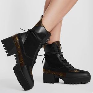 Louis vuitton laureate platform desert boot